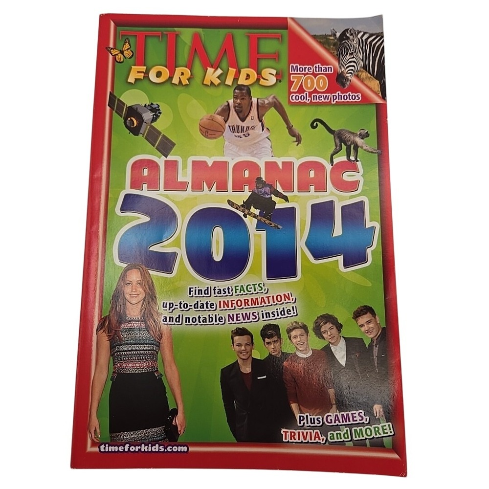 Time For Kids 2014‎ Almanac Paperback Used Book